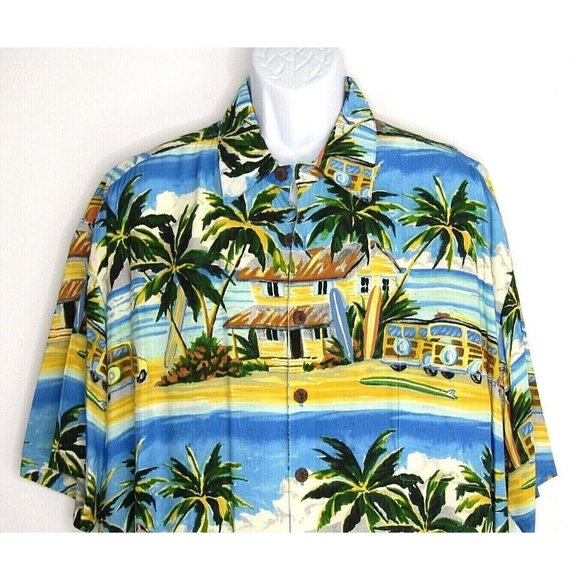 Kahala Shirts Vintage Kahala Shirt Xl Ron Anderson Key West Resort